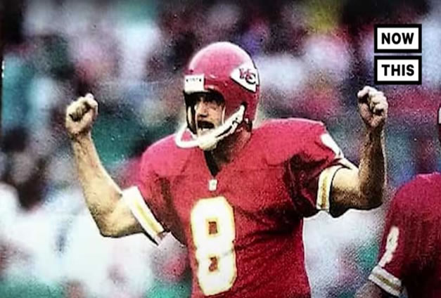 Nick Lowery in Chiefs uniform